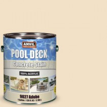 ANViL 1 gal. Adobe Pool Deck Concrete Stain - 902701