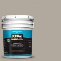 BEHR Premium Plus 5-gal. #PPF-33 Terrace Taupe Satin Enamel Exterior Paint - 940005