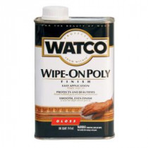 Watco 1-qt. Gloss Wipe-On Polyurethane (Case of 6) - 68041