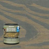 Rust-Oleum Restore 1 gal. Semi-Transparent Stain Pewter with NeverWet - 291588