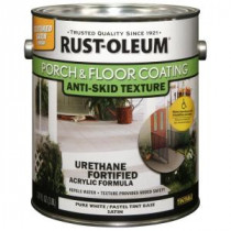 Rust-Oleum Porch and Floor 1-gal. Pure White Anti-Skid Satin Coating (Case of 2) - 248137