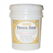 TriCoPolymer VOC Free Non Toxic 5 gal. Clear Satin Fence-Seal - FS5