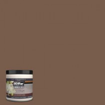 BEHR Premium Plus Ultra 8 oz. #250F-7 Melted Chocolate Interior/Exterior Paint Sample - 250F-7U