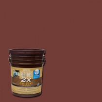 Rust-Oleum Restore 5 gal. 2X Navajo Red Solid Deck Stain with NeverWet - 291339
