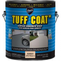 Dyco Tuff Coat 1 gal. 7910 Bombay Low Sheen Exterior Waterborne Acrylic Concrete Stain - DYC7910/1