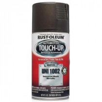 Rust-Oleum Automotive 8 oz. Universal Black Metallic Auto Touch-Up Spray (Case of 6) - UNI1002