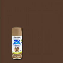 Rust-Oleum Painter's Touch 2X 12 oz. Satin Nutmeg General Purpose Spray Paint (Case of 6) - 249070