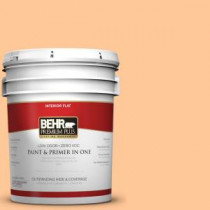BEHR Premium Plus 5-gal. #P230-4 Citrus Punch Flat Interior Paint - 140005
