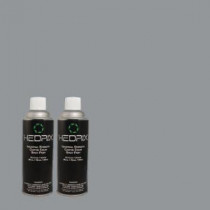 Hedrix 11 oz. Match of PPU14-6 Coastal Vista Flat Custom Spray Paint (8-Pack) - F08-PPU14-6