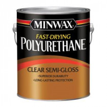 Minwax 1 gal. Semi-Gloss Fast-Drying Polyurethane (2-Pack) - 71029