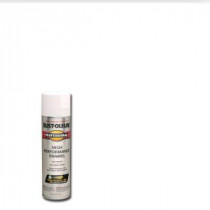Rust-Oleum Professional 15 oz. White Flat Protective Enamel Paint (Case of 6) - 7590838
