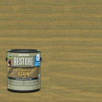 Rust-Oleum Restore 1 gal. Semi-Transparent Stain Sage with NeverWet - 291606