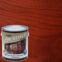 Architect Series 1 gal. Semi-Transparent Oil-Based Rubicon Red Wood Stain - 11101