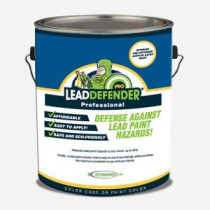 ECOBOND LBP 1 gal. Lead Defender PRO Off White Flat Interior/Exterior Paint and Primer Lead Paint Sealant and Treatment - ECO-LBP-1001-P