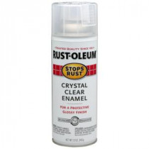 Rust-Oleum Stops Rust 12 oz. Crystal Clear Gloss Spray Paint (Case of 6) - 7701830