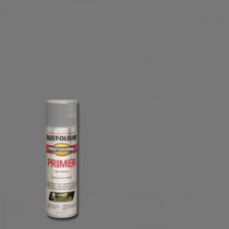 Rust-Oleum Professional 15 oz. Gray Flat Primer Spray (Case of 6) - 7582838