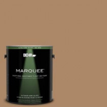 BEHR MARQUEE 1-gal. #BIC-44 Chamois Leather Semi-Gloss Enamel Exterior Paint - 545301