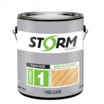 Storm System Category (1) 1 gal. Clear Exterior Wood Life Extender - 11024XX-1