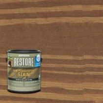 Rust-Oleum Restore 1 gal. Semi-Transparent Stain Russet with NeverWet - 291604