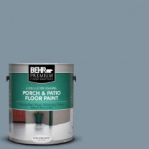 BEHR Premium 1-Gal. #PFC-54 Blue Tundra Low-Lustre Porch and Patio Floor Paint - 640001