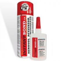 Instantbond World's Fastest Instant Adhesive Glue - Clear - Cyanoacrylate Glue and Activator Spray - 100/400 ml - 100-400