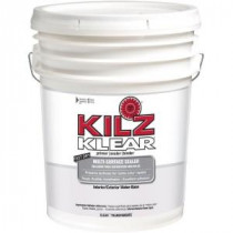 KILZ KLEAR 5-gal. Water-Based Multi-Surface Interior/Exterior Primer and Sealer - L220105