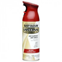 Rust-Oleum Universal 12 oz. All Surface Gloss Cardinal Red Spray Paint and Primer in One (Case of 6) - 245211