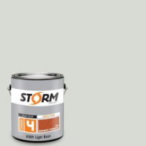 Storm System Category 4 1 gal. Pigeon Feather Exterior Wood Siding, Fencing and Decking Latex Stain with Enduradeck Technology - 418L119-1