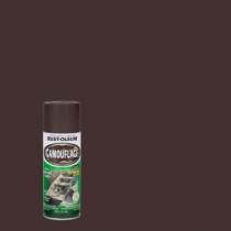 Rust-Oleum Specialty 12 oz. Earth Brown Camouflage Spray Paint (Case of 6) - 1918830