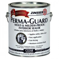 Zinsser 1-gal. Perma-Guard Mold and Mildew Proof Acrylic Clear Interior Primer and Sealer (Case of 2) - 2681
