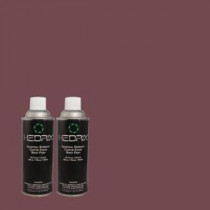 Hedrix 11 oz. Match of PPU17-3 Vixen Low Lustre Custom Spray Paint (8-Pack) - LL08-PPU17-3