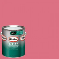 Glidden DUO 1-gal. #GLR09-01E Watermelon Smoothie Eggshell Interior Paint with Primer - GLR09-01E