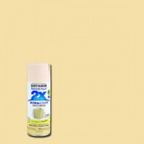 Rust-Oleum Painter's Touch 2X 12 oz. Satin Strawflower General Purpose Spray Paint (Case of 6) - 249065