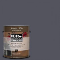 BEHR Premium Plus Ultra 1-gal. #N540-7 Coal Mine Matte Interior Paint - 175301