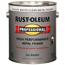 Rust-Oleum Professional 1 gal. White Clean Metal Primer (Case of 2) - 242259