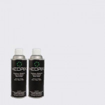Hedrix 11 oz. Match of 600E-1 Genteel Lavender Low Lustre Custom Spray Paint (2-Pack) - 600E-1