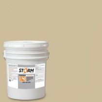 Storm System Category 4 5 gal. Sand Castle Matte Exterior Wood Siding 100% Acrylic Stain - 412L121-5