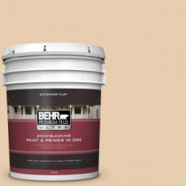 BEHR Premium Plus Ultra 5-gal. #BXC-64 Shortbread Cookie Flat Exterior Paint - 485005