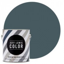 Jeff Lewis Color 1-gal. #JLC315 Lake No-Gloss Ultra-Low VOC Interior Paint - 101315