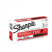 Sharpie Black Retractable Ultra Fine Point Permanent Marker (Box of 12) - 1735790