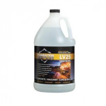 Foundation Armor LV25 Ultra Low VOC 1 gal. Clear High Gloss Acrylic Co-Polymer Sealer and Curing Compound - LV2550VOC1GAL