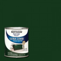 Rust-Oleum Painter's Touch 32 oz. Ultra Cover Gloss Hunter Green General Purpose Paint (Case of 2) - 1938502