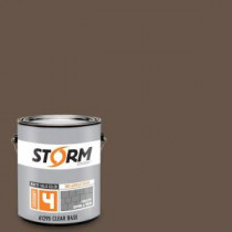 Storm System Category 4 1 gal. Chocolate Lab Matte Exterior Wood Siding 100% Acrylic Latex Stain - 412C159-1
