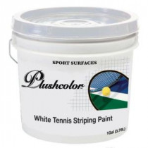 Plush 1 gal. White Tennis Striping Paint - 3250