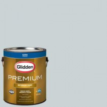 Glidden Premium 1-gal. #HDGCN23 Misty Evening Silver Satin Latex Exterior Paint - HDGCN23PX-01SA