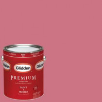 Glidden Premium 1-gal. #HDGR15D Savannah Rose Flat Latex Interior Paint with Primer - HDGR15DP-01F