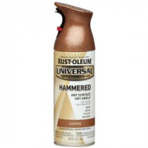 Rust-Oleum Universal 12 oz. All Surface Hammered Copper Spray Paint and Primer in One (Case of 6) - 247567