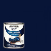 Rust-Oleum Painter's Touch 32 oz. Ultra Cover Gloss Navy Blue General Purpose Paint (Case of 2) - 1922502
