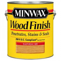 Minwax 1 gal. Natural Wood Finish 250 VOC Oil-Based Interior Stain (2-Pack) - 710700000