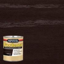 Minwax 1-qt. PolyShades Espresso Satin Stain and Polyurethane in 1-Step (4-Pack) - 613970444